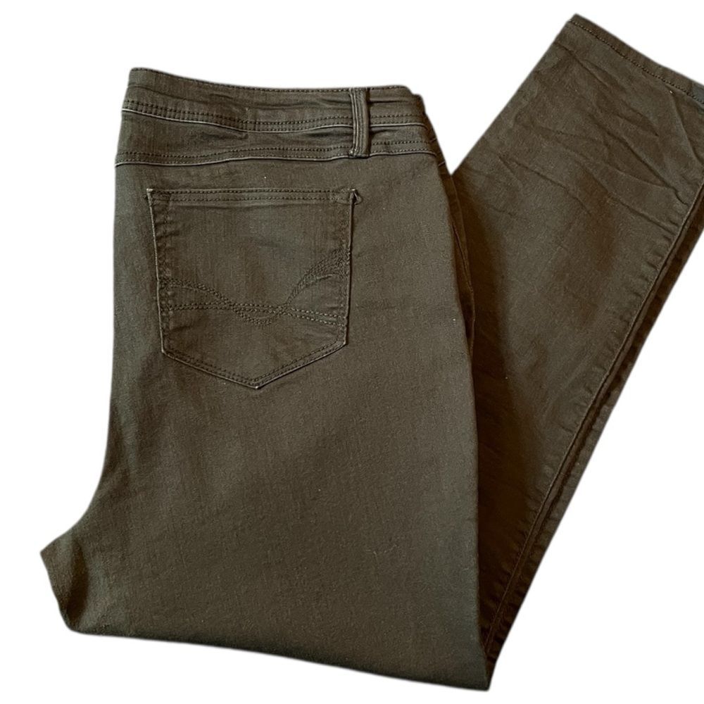 Olive Green Pants - Skinny.